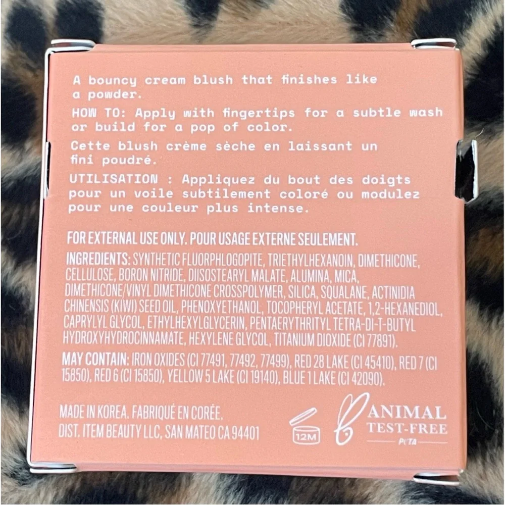 ITEM Beauty Blushin’ Like Cream Blush